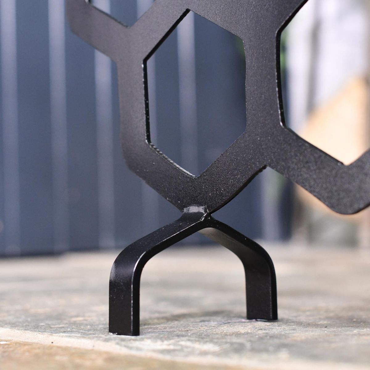 Close-up of the Feet on the Bee Fireguard