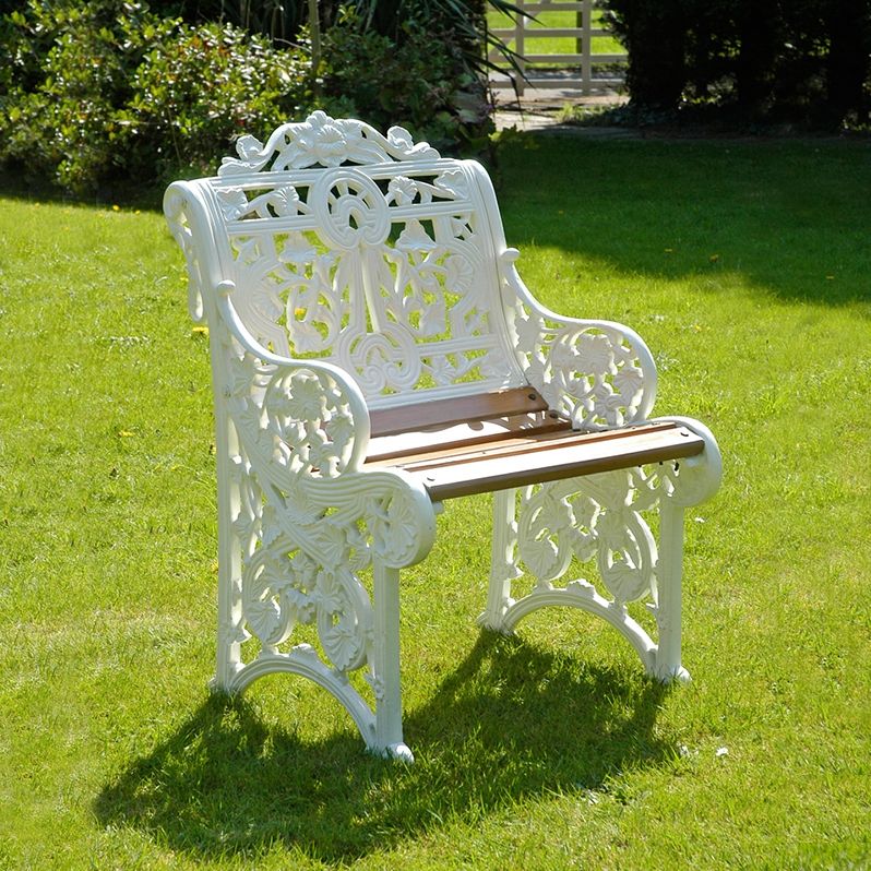 Cast Iron & Wood Belgravia Seat