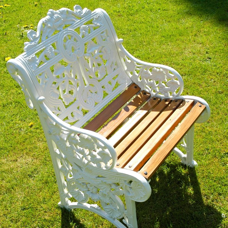 Cast Iron & Wood Belgravia Seat