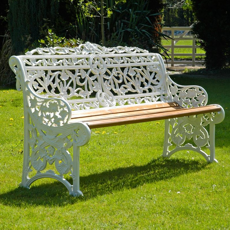 Premier Belgravia 3 seater Cast iron Garden bench