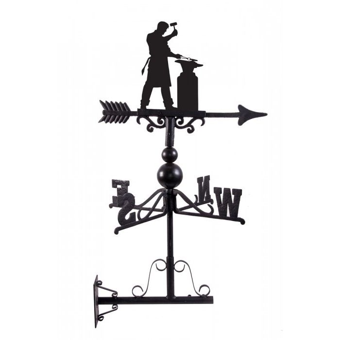 Blacksmith Weathervane in Full 