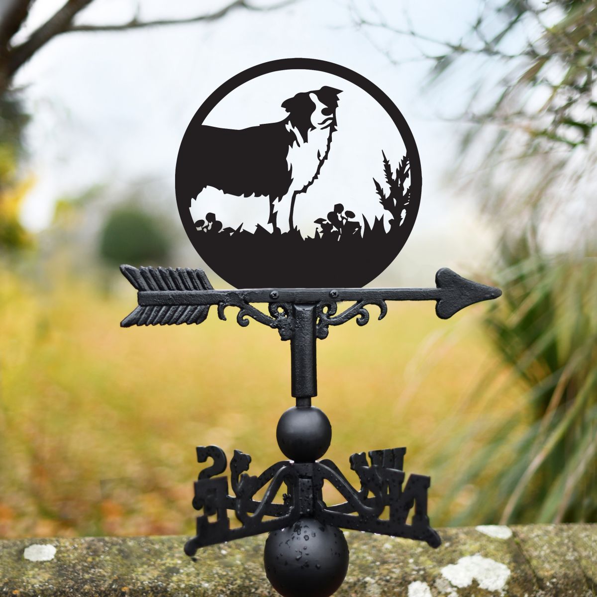 Border Collie Weathervane