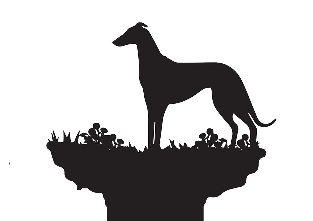 "Greyhound" Weathervane  "Greyhound" Weathervane