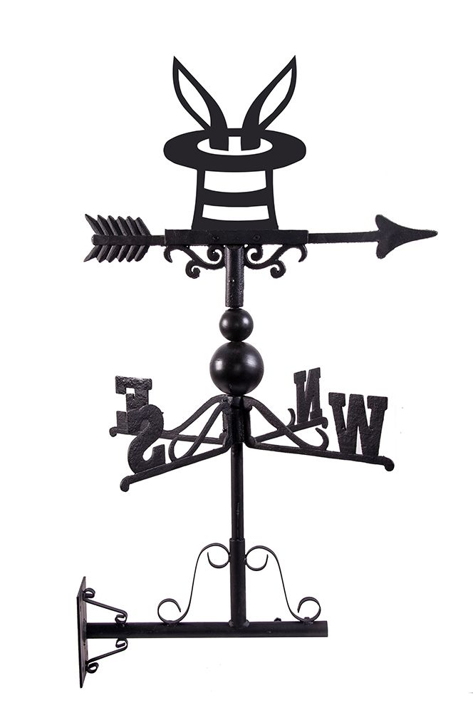Magician"s Hat Weathervane in Full 