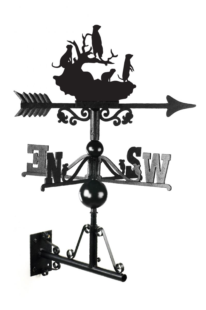 Meerkat Weathervane in Full 