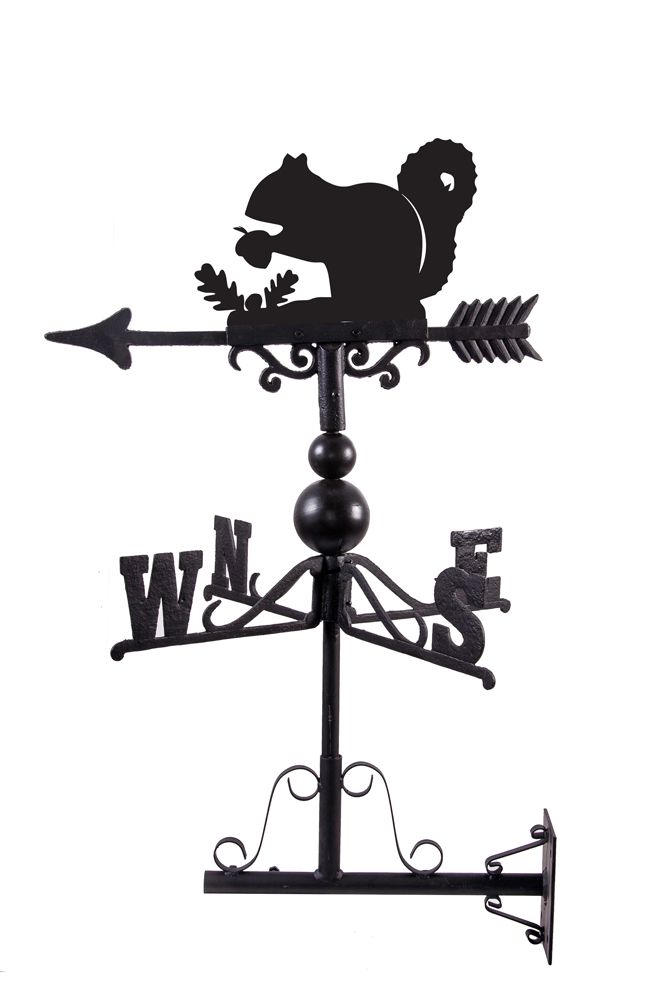 Squirrel Weathervane in Full 