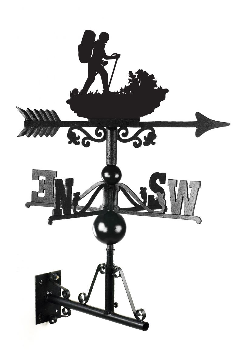Hiking Weathervane in Full 