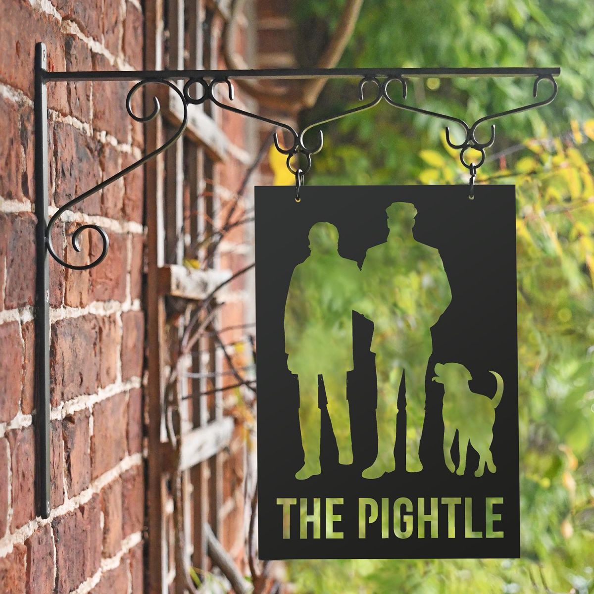 Bespoke Hanging Sign With Design