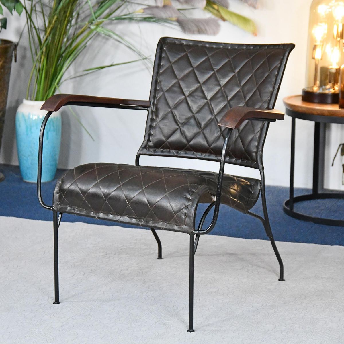 "The Harlington" Leather Chair 