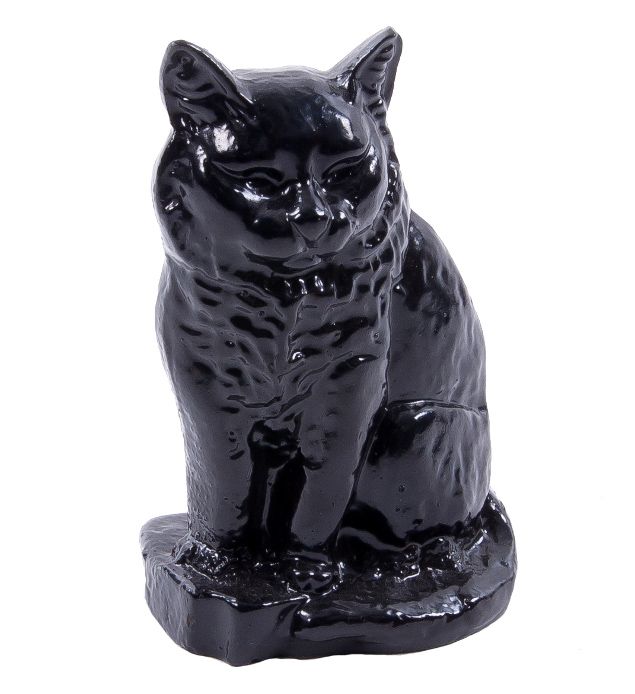 Black “Persian” Cat Door Stop Black “Persian” Cat Door Stop