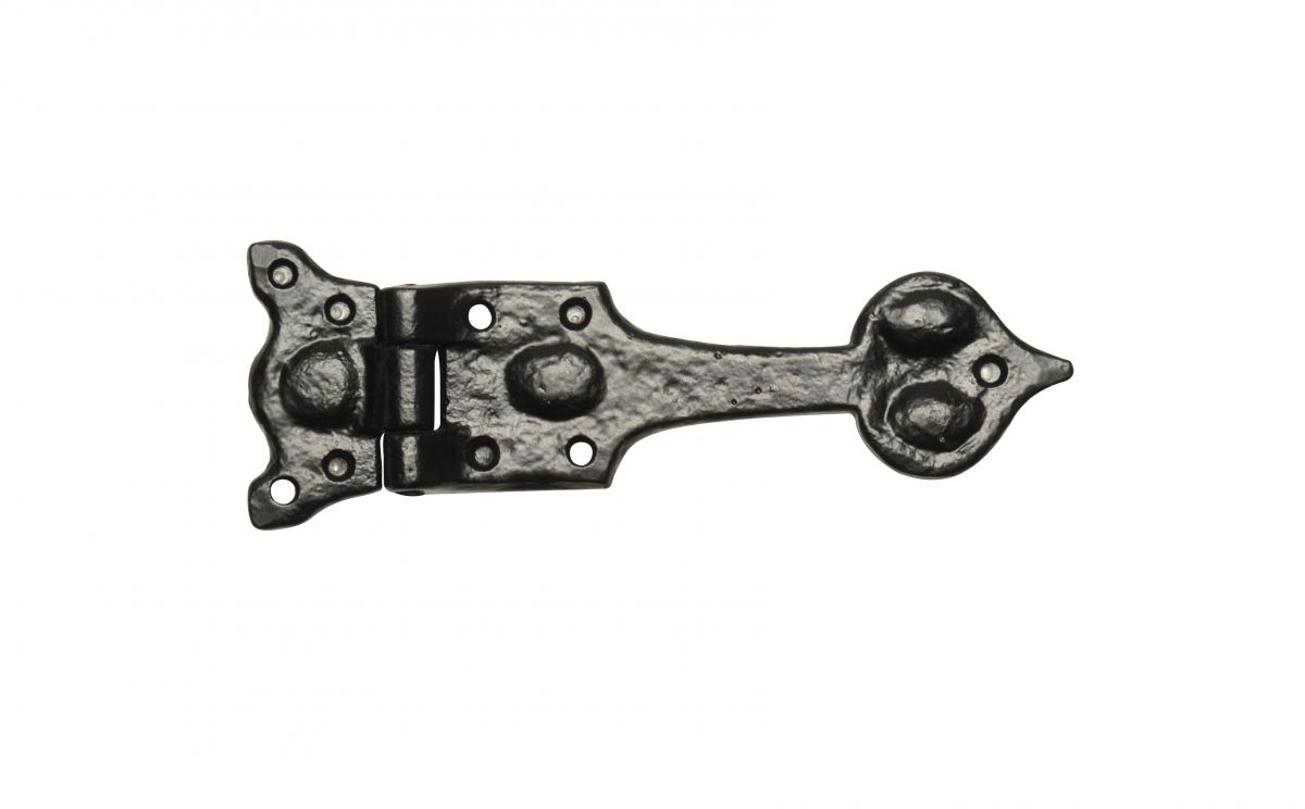 Black Antique "Spade" Design Cabinet Or Door Tee Hinge Black Antique "Spade" Design Cabinet Or Door Tee Hinge