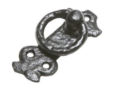 Black Cast Iron Cabinet Handle