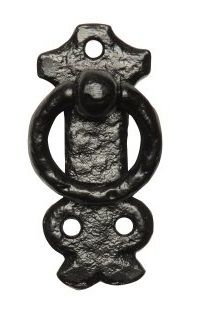 Black Cast Iron Cabinet Handle