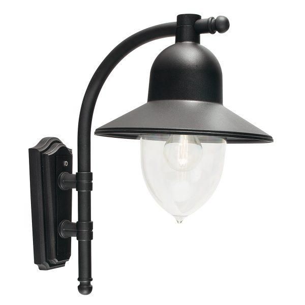 Black "Coach House" Hanging Wall Lantern Black "Coach House" Hanging Wall Lantern
