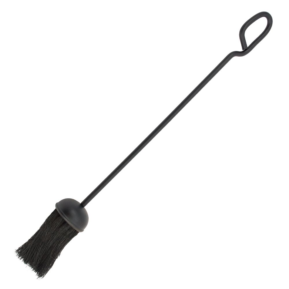 Black Fireside Brush - 51cm