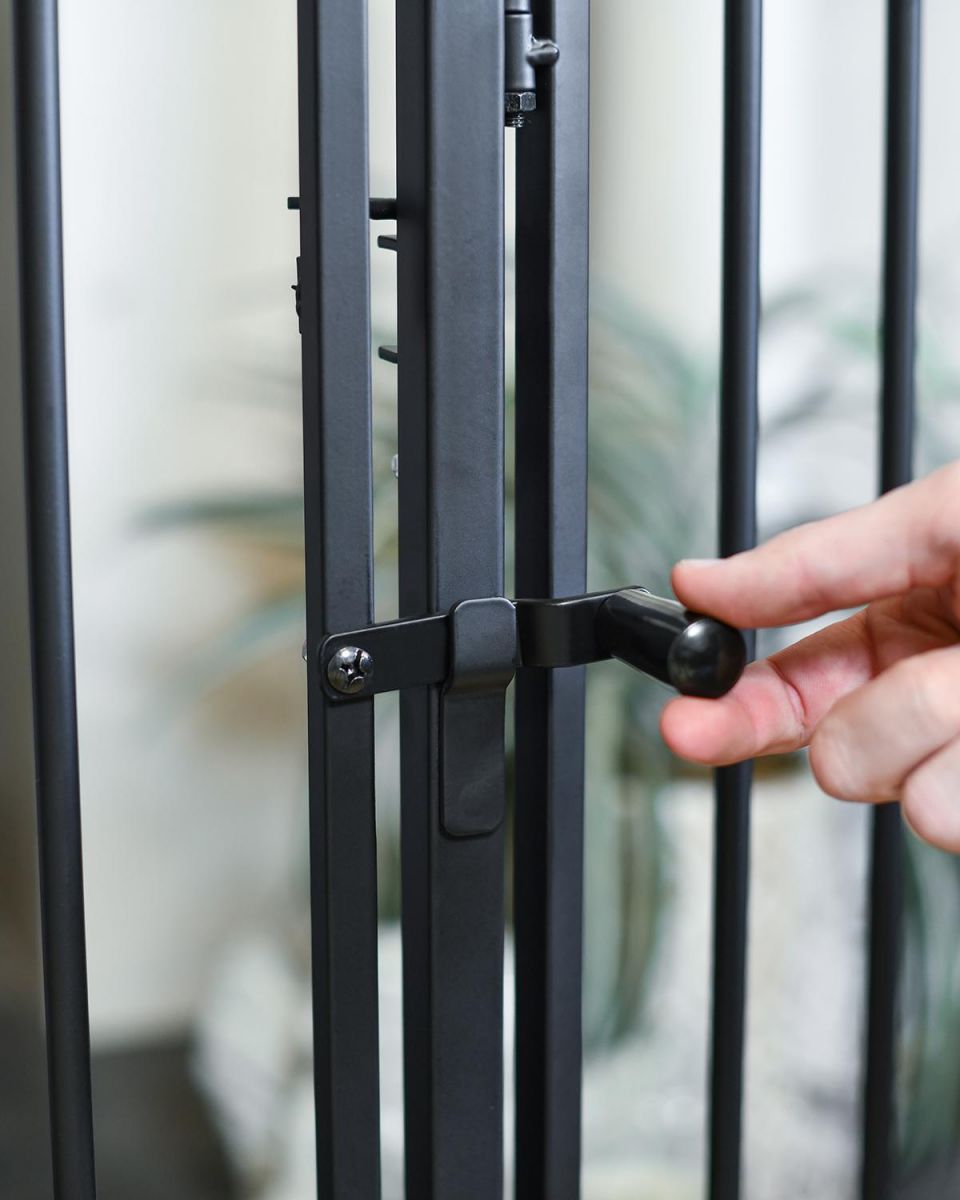 Handle on the Front Opening Door to Scale