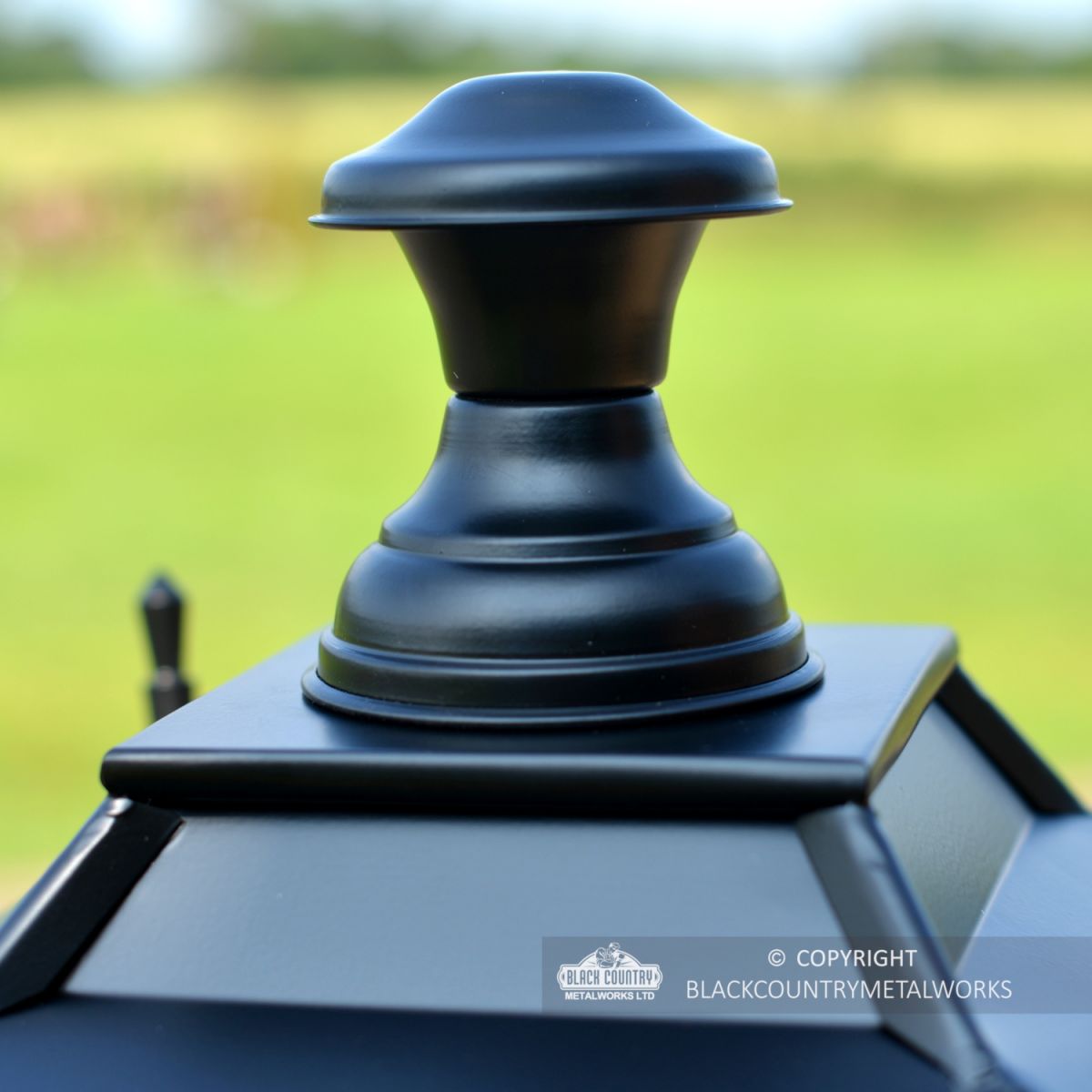 Close-up of the Finial on the Lid of the Lantern