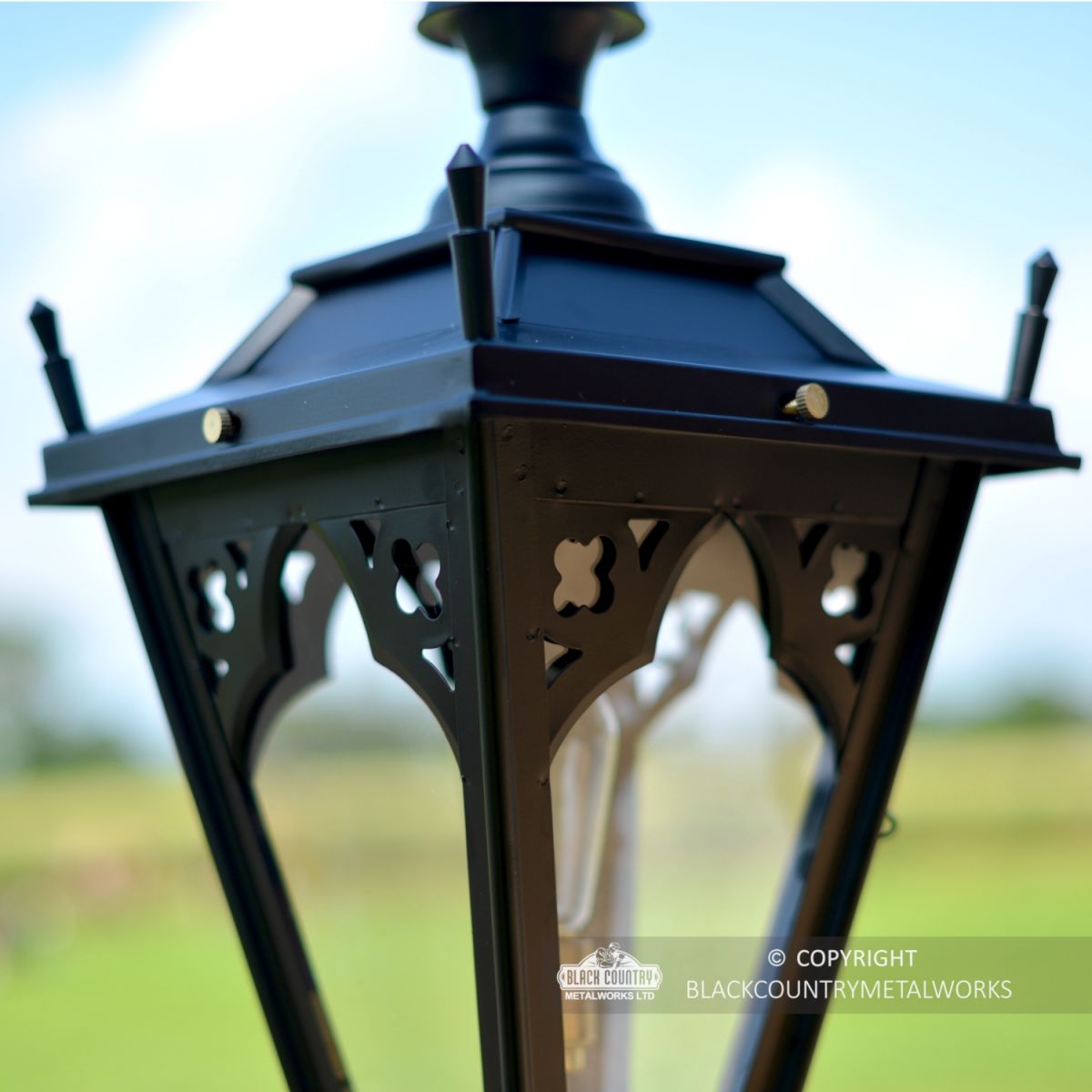 Close-up of the Decorative Gothic Design