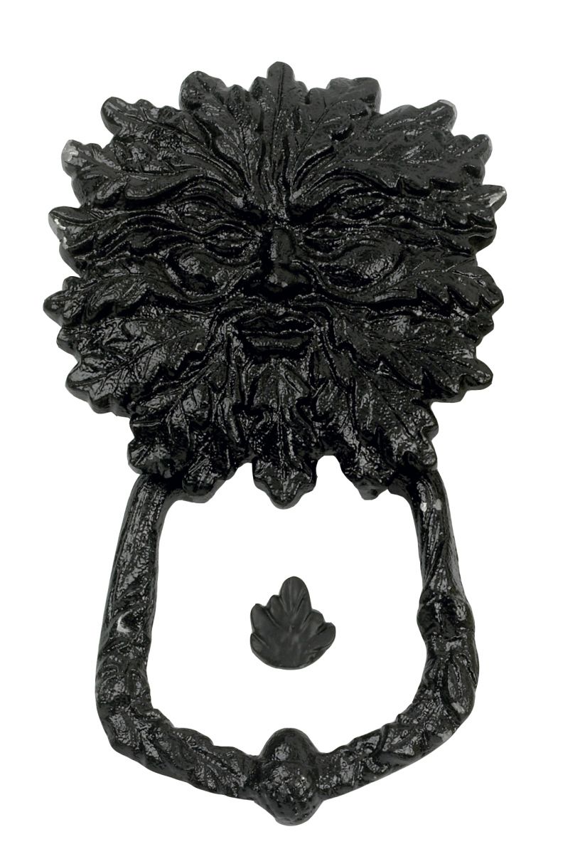 Black Green Man Door Knocker