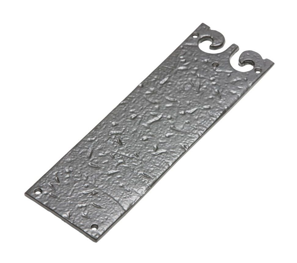 "Haltwood" Blacksmith Style Finger Plate