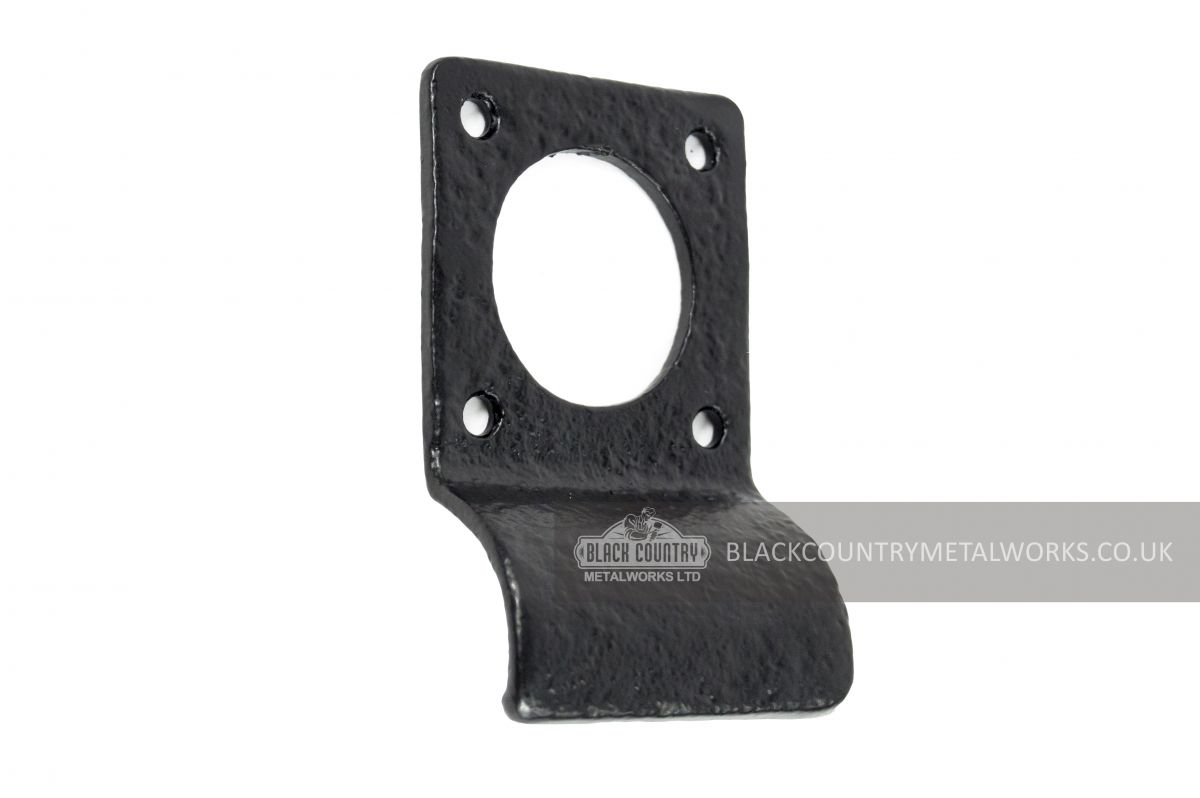 Black Iron Keyhole Latch Cover