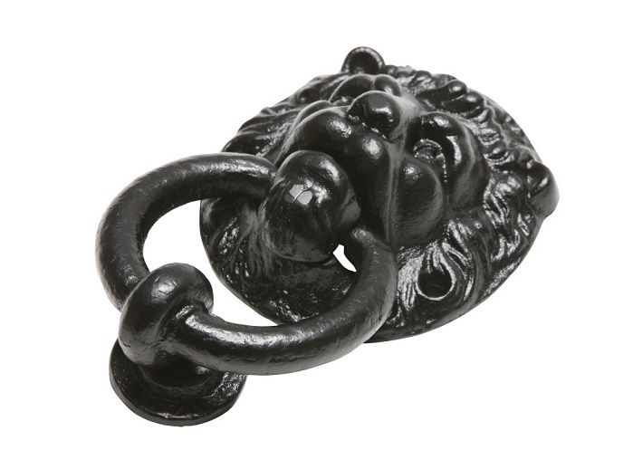 "Salvendale" Black Lion Door Knocker