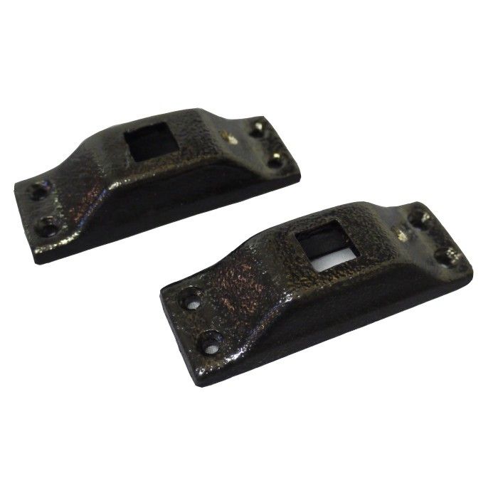 Iron Stair Spindle - Rake and Landing Brackets  Iron Stair Spindle - Rake and Landing Brackets