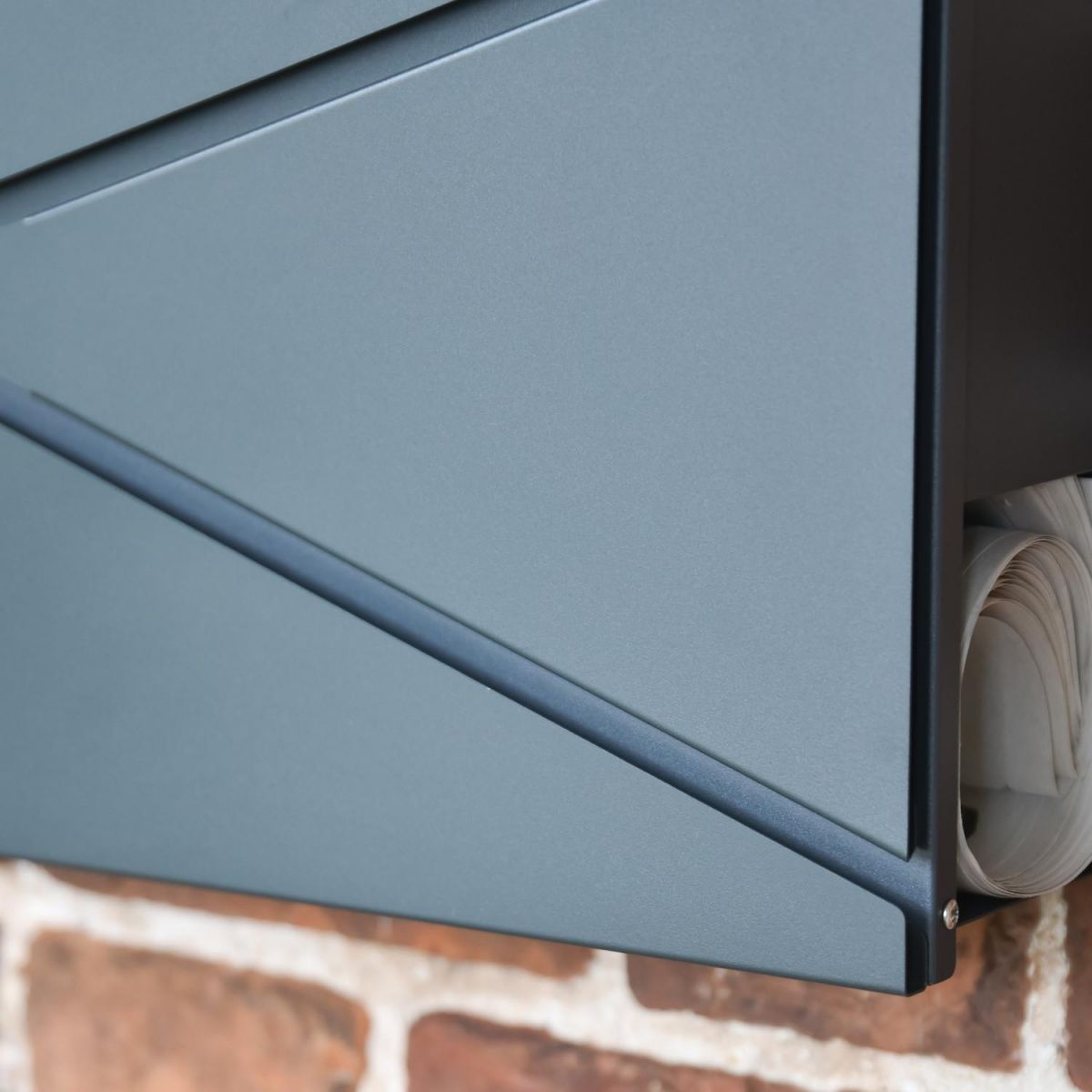 Close-Up of Black Powder Coated Finish