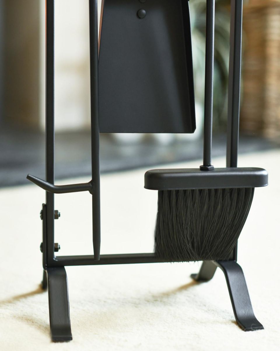 Close Up Of Black "Pendulum" Companion Set Tools