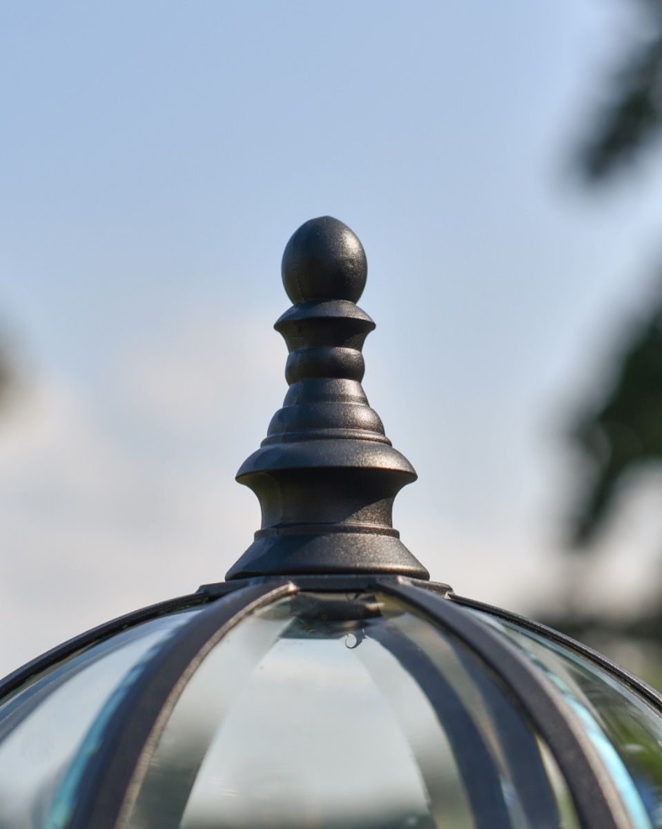 "Hemingway" Traditional Bird-Cage Pillar Light Finial