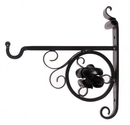 "Rose Wheel" Hanging Basket Bracket