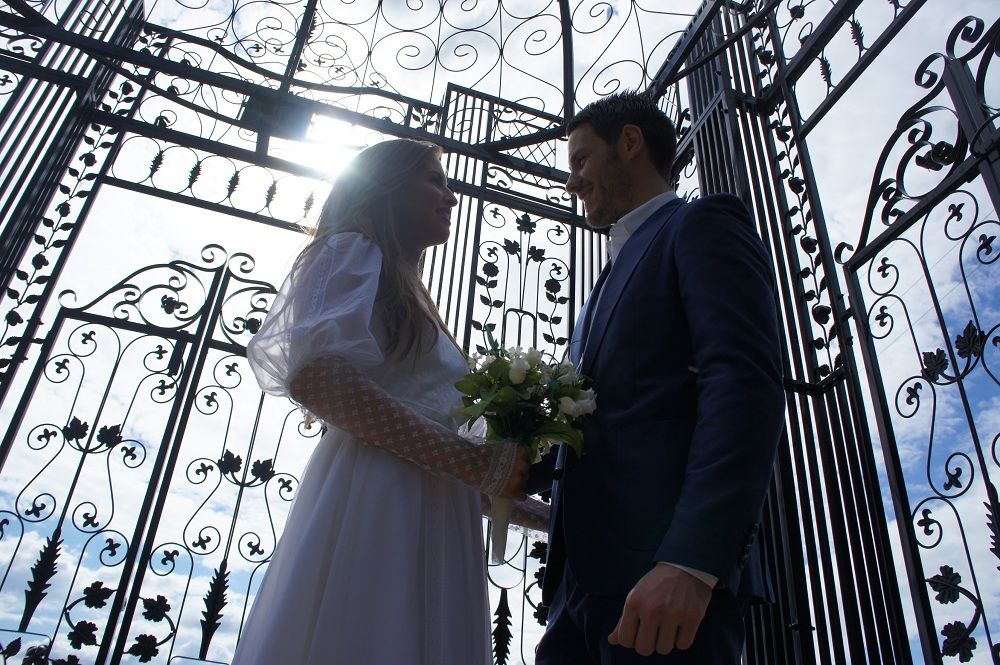 The LUXURY "Royal Alexandria" Wrought Iron Pavilion