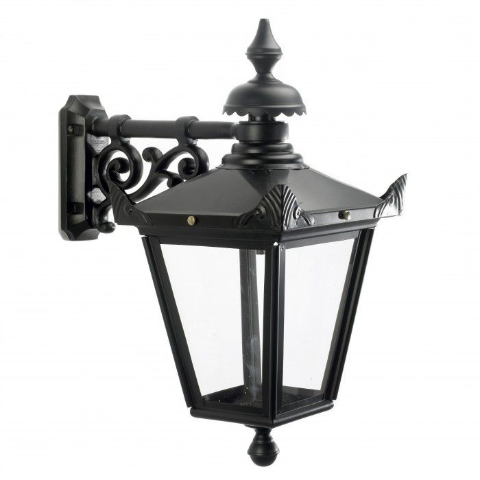 Black Victorian Wall Lantern