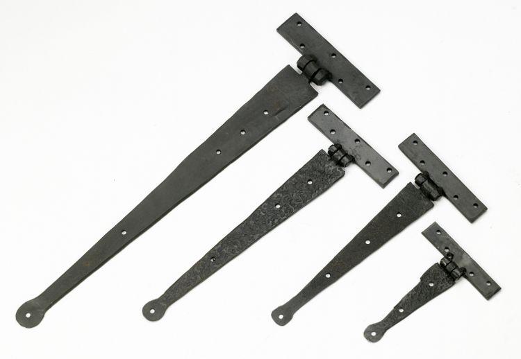 Gnarled Finished Blacksmith Tee Hinge Gnarled Finished Blacksmith Tee Hinge