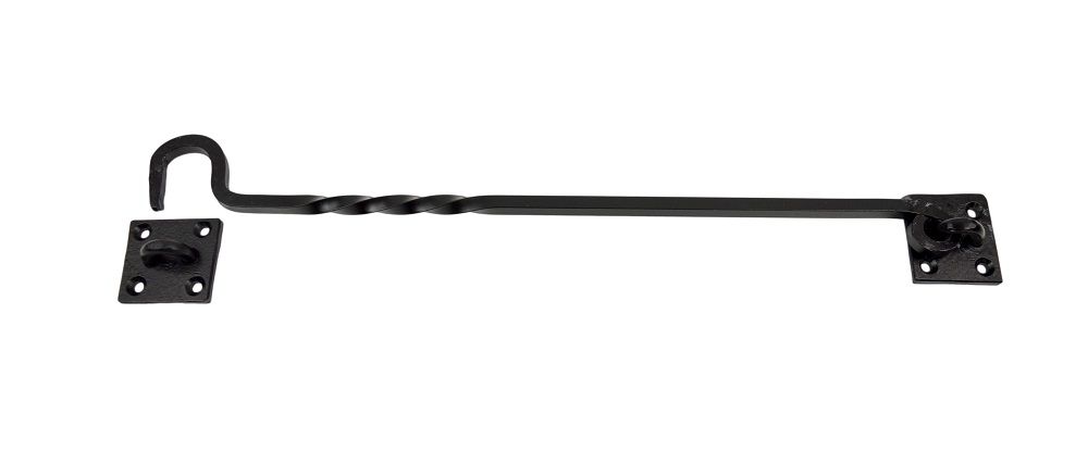 Black Iron Blacksmith Window Stay