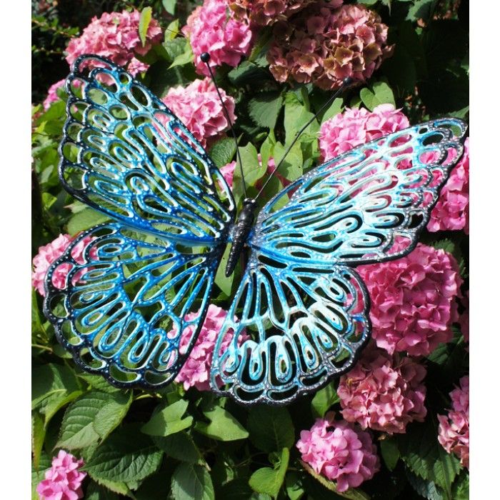 “Kenningsly Park” Cast Iron Butterfly Garden Sculptures 