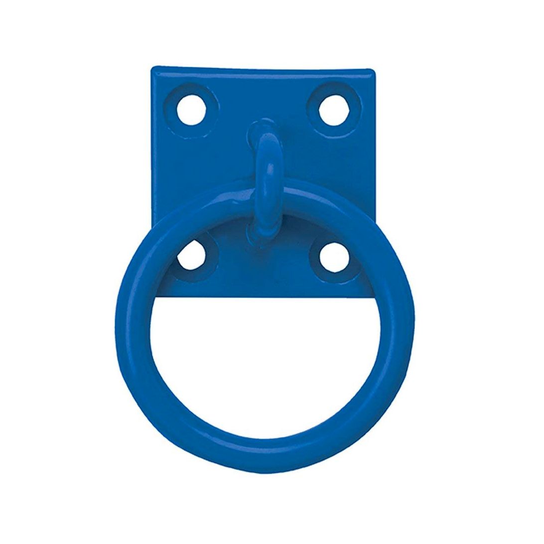 Blue Wall Mounted Ring For Chain Blue Wall Mounted Ring For Chain