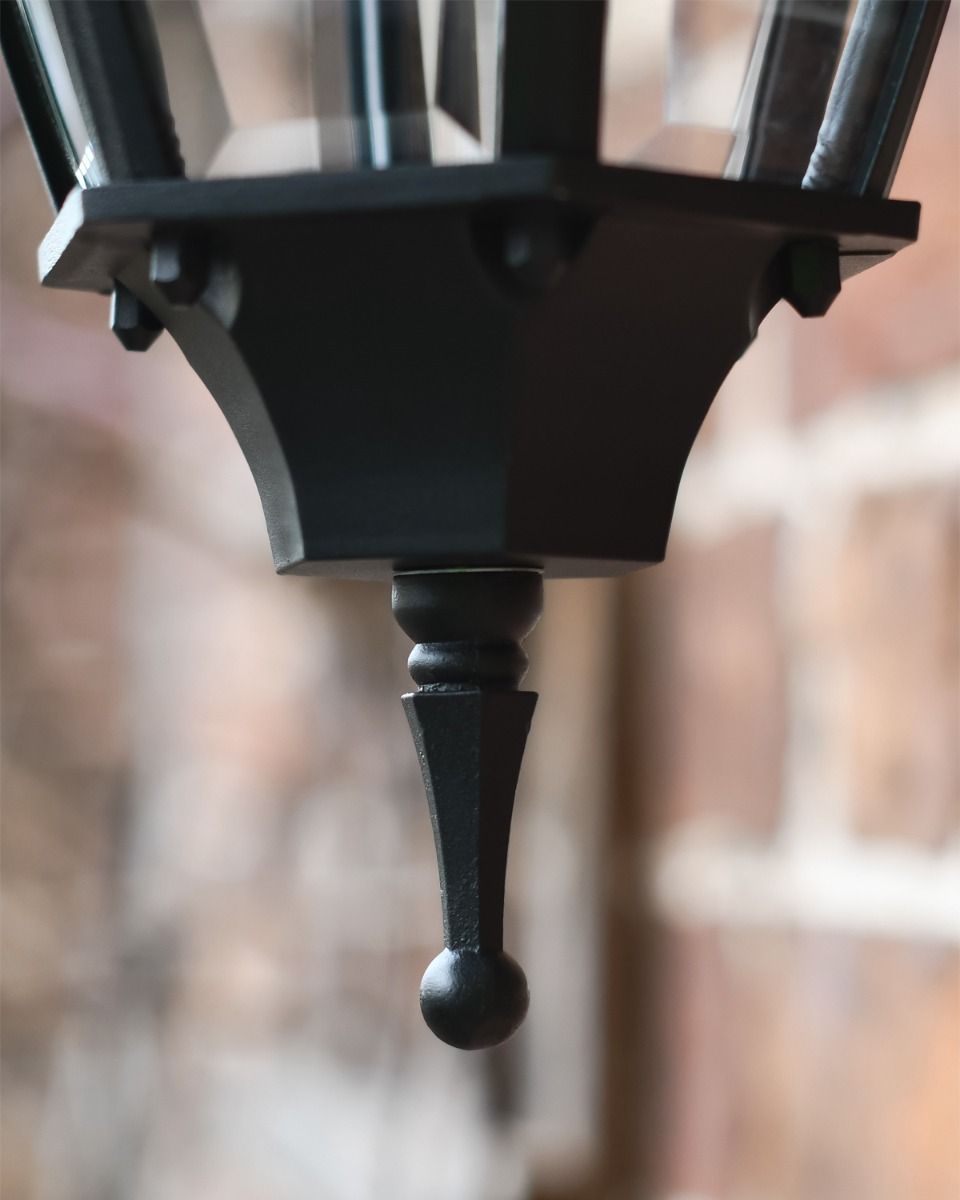 Close up of Bottom Finial on Lantern 