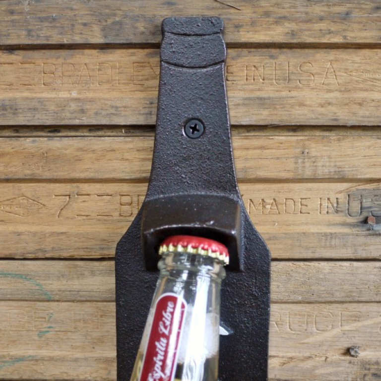 The "Bottoms Up" Bottle Opener in Situ