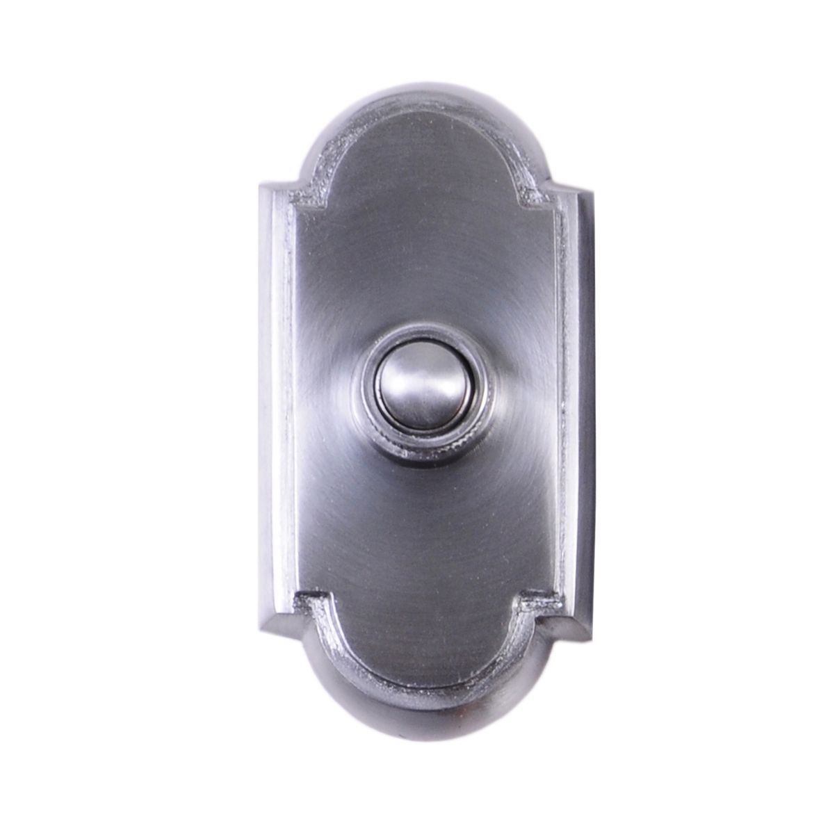 Satin Chrome Bell Push