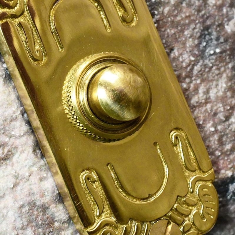 Close up image of push button