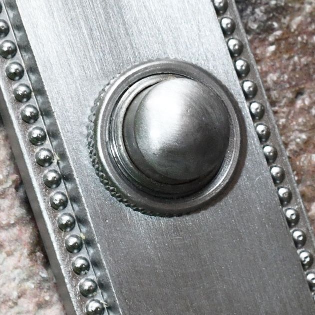 Satin Chrome door bell button Satin Chrome door bell button