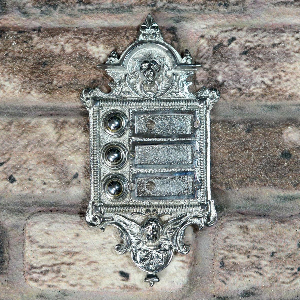 Bright Chrome “Hazeldon Park" Apartment Bell Push