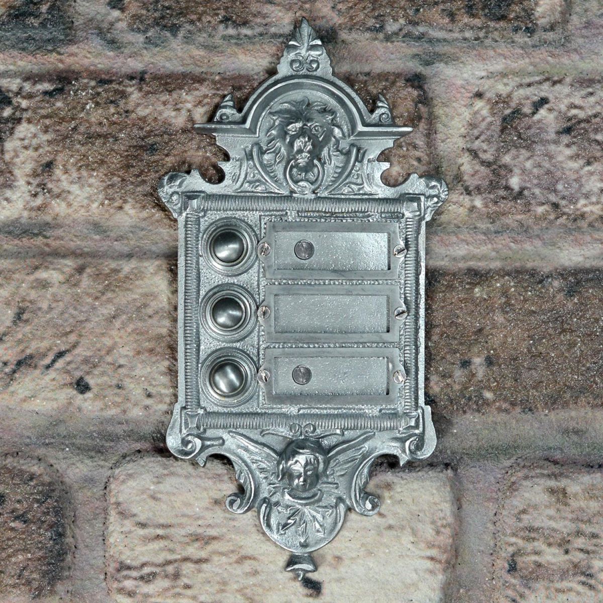 Brushed Chrome “Hazeldon Park" Apartment Bell Push