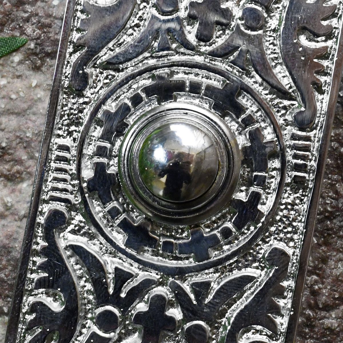 Detailed image of bell push button Detailed image of bell push button