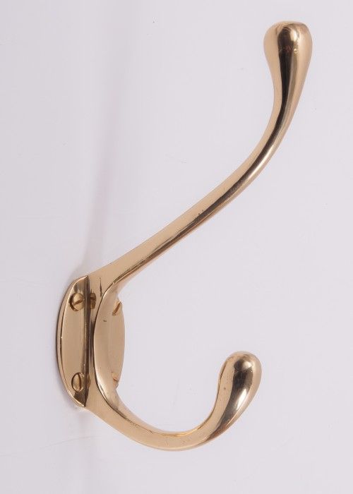 Brass Hat and Coat Hook Brass Hat and Coat Hook