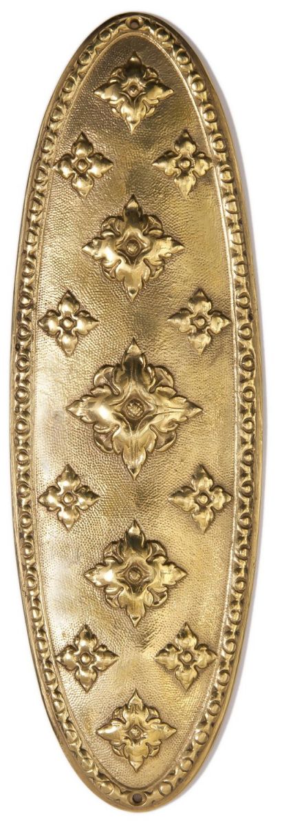 "Darland House" Oval Ornate Finger Plate and Door Plate "Darland House" Oval Ornate Finger Plate and Door Plate