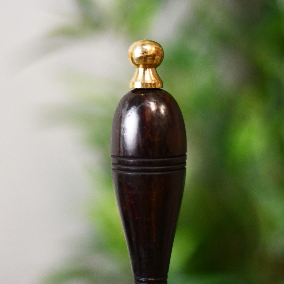 Close-up of the Top of the Hand Bell Handle