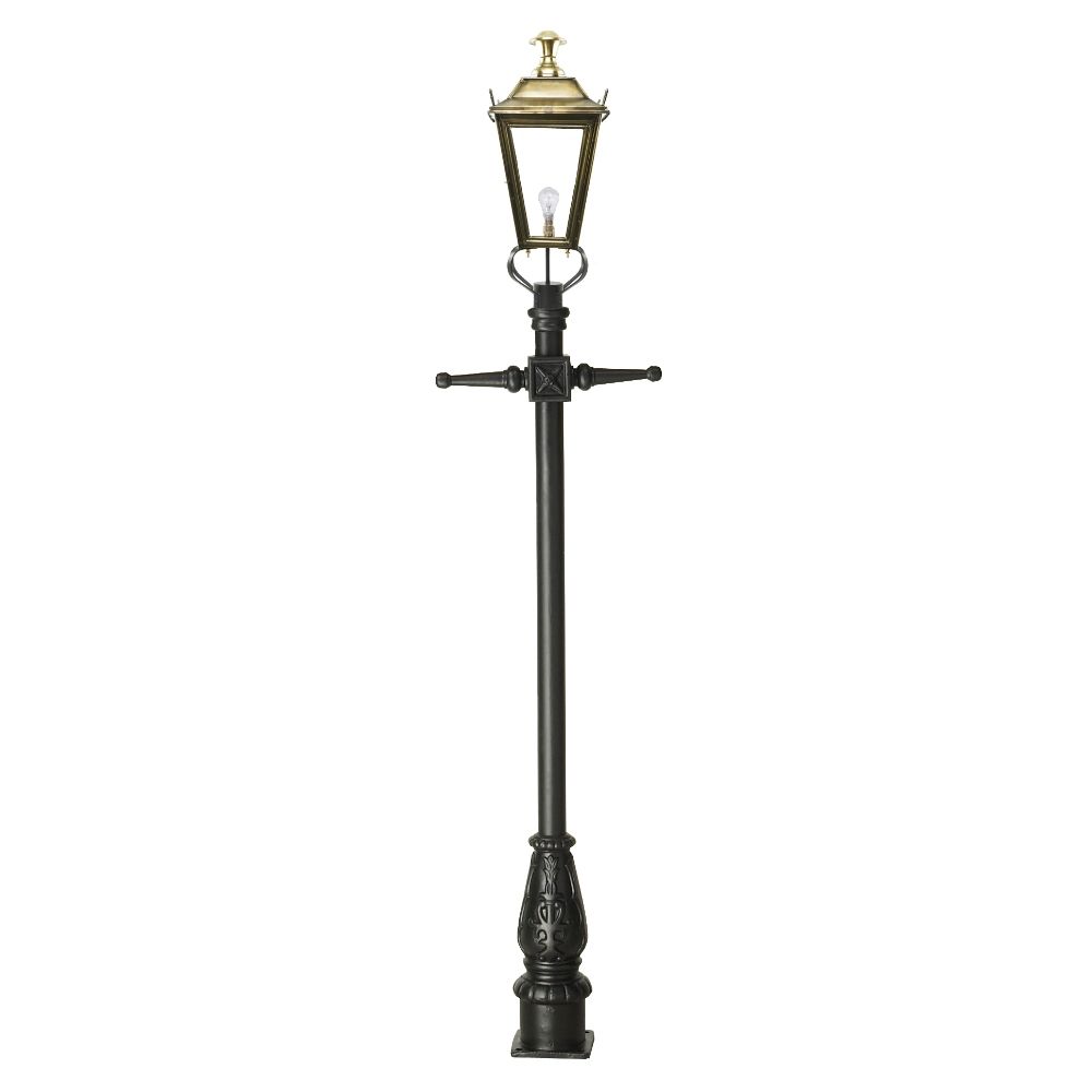 Antique Brass Dorchester Lamp Post & Lantern Set 2.3m Antique Brass Dorchester Lamp Post & Lantern Set 2.3m