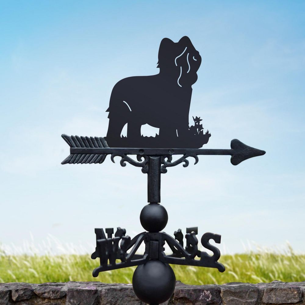 "Briard" Dog Weathervane